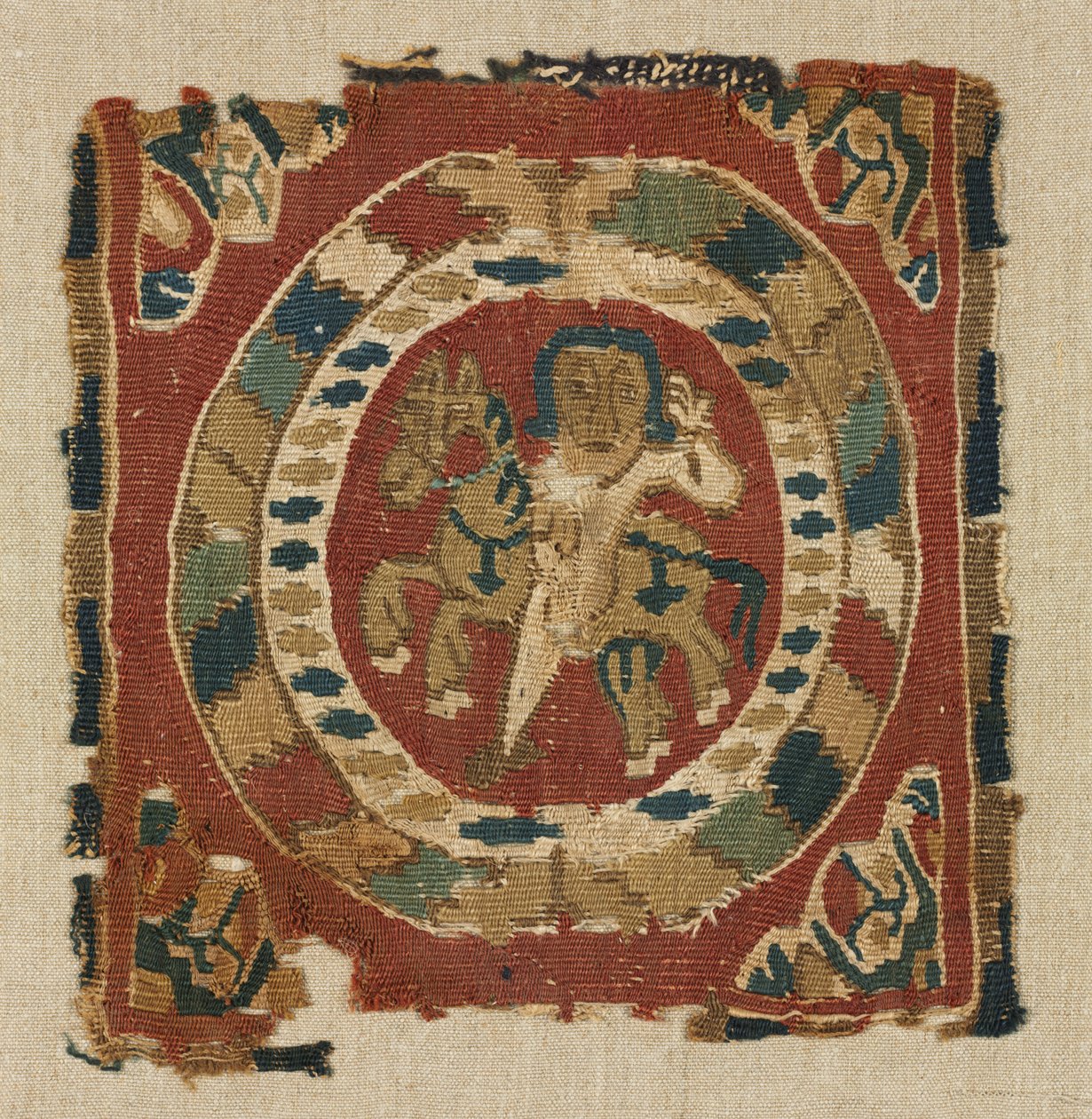 O segmento de uma túnica, 800-850. de Unbekannt