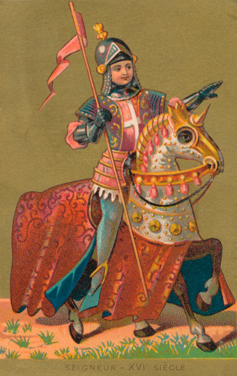 Senhor-XVI reúne um senhor do século XVI, década de 1910 de Unbekannt