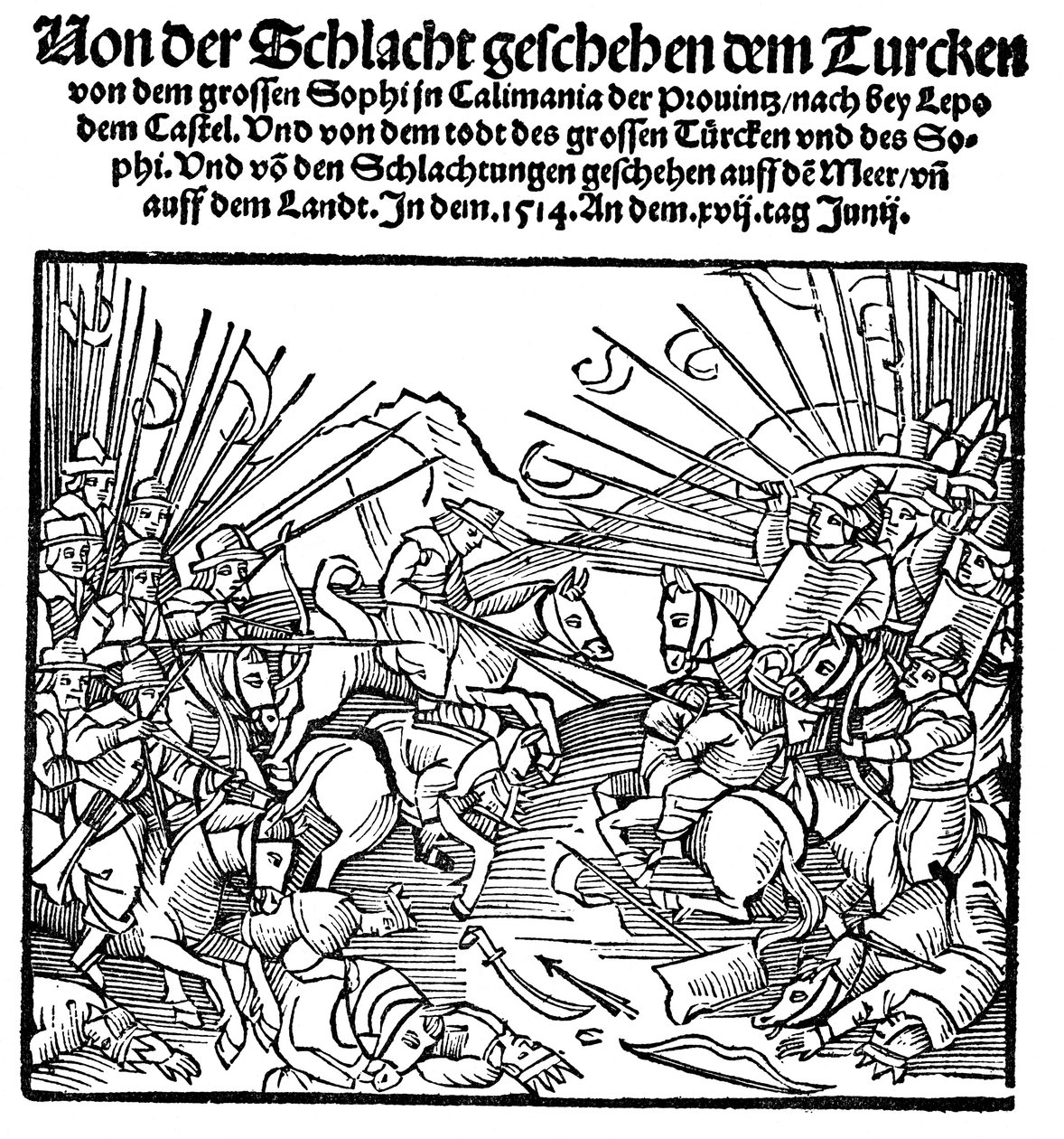 Selim I, imperador da Turquia desde 1512 de Unbekannt