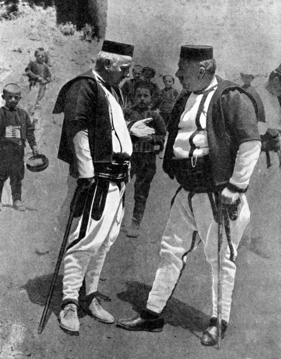 Camponeses sérvios, 1936 de Unbekannt