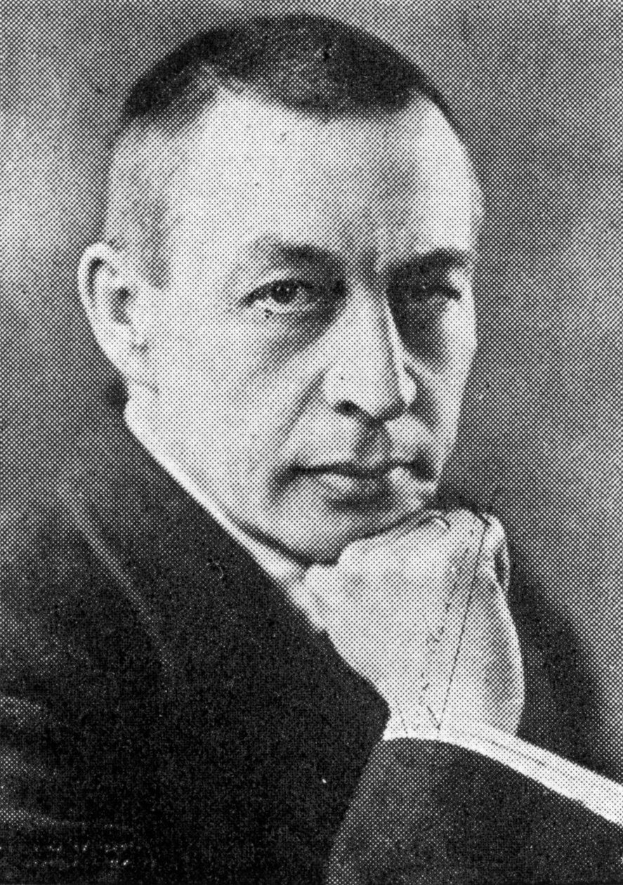 Sergei Rachmaninoff 1873-1943, compositor, pianista e maestro russo-americano de Unbekannt