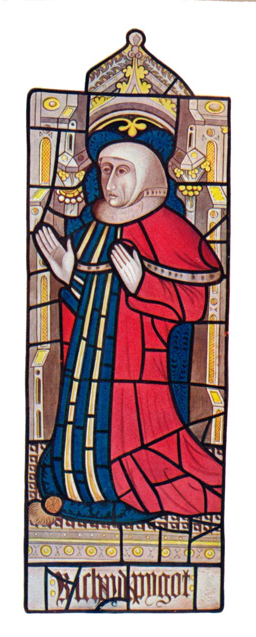 Sargentos da lei. Igreja Long Melford, Suffolk, 1903 de Unbekannt