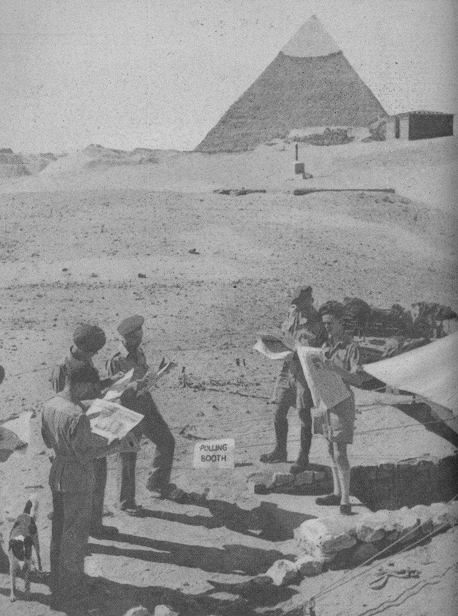 Servindo no Oriente Médio, 1945 de Unbekannt