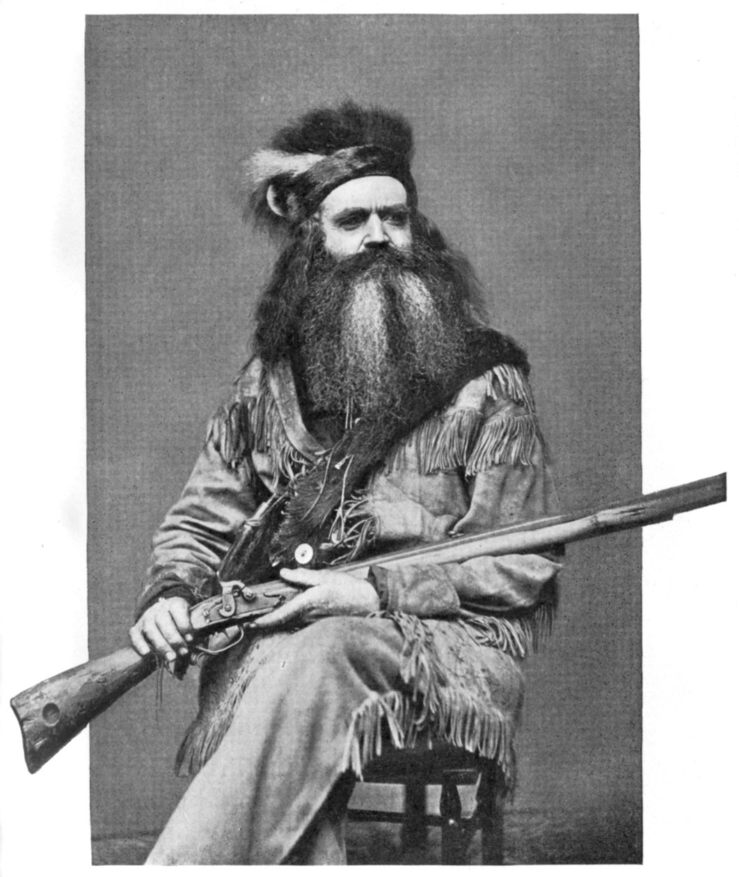 Seth Kinman, caçador americano, século XIX, 1908 de Unbekannt