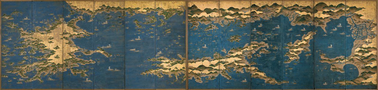 Mar Interior de Seto, segunda metade do século XVII. de Unbekannt