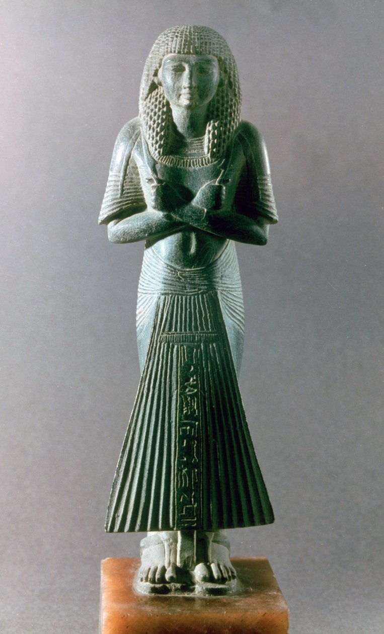 Shabti ou Ushabti, uma estatueta funerária, Egito, 18a dinastia de Unbekannt
