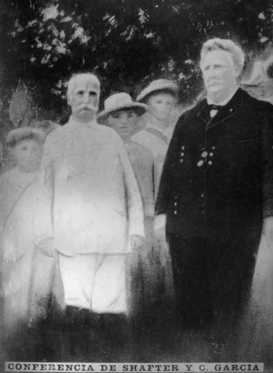 Conferência Shafter e Garcias, 1898, 1920 de Unbekannt