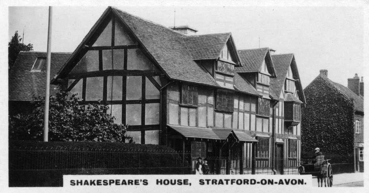 Casa Shakespeares, Stratford-on-Avon, Warwickshire, c1920s de Unbekannt