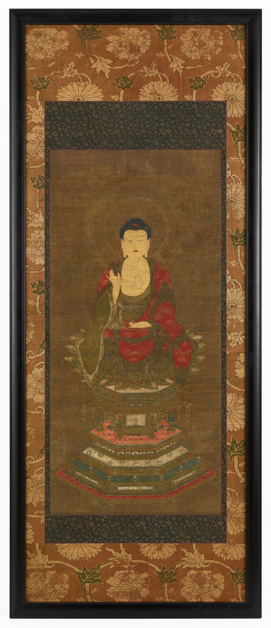 Pregação de Shakyamuni, período Muromachi, século XVI. de Unbekannt
