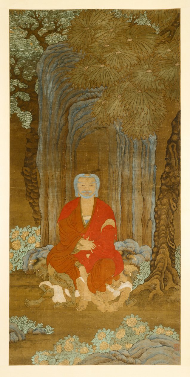 Shakyamuni sob a árvore de Bodhi, 1600-50. de Unbekannt