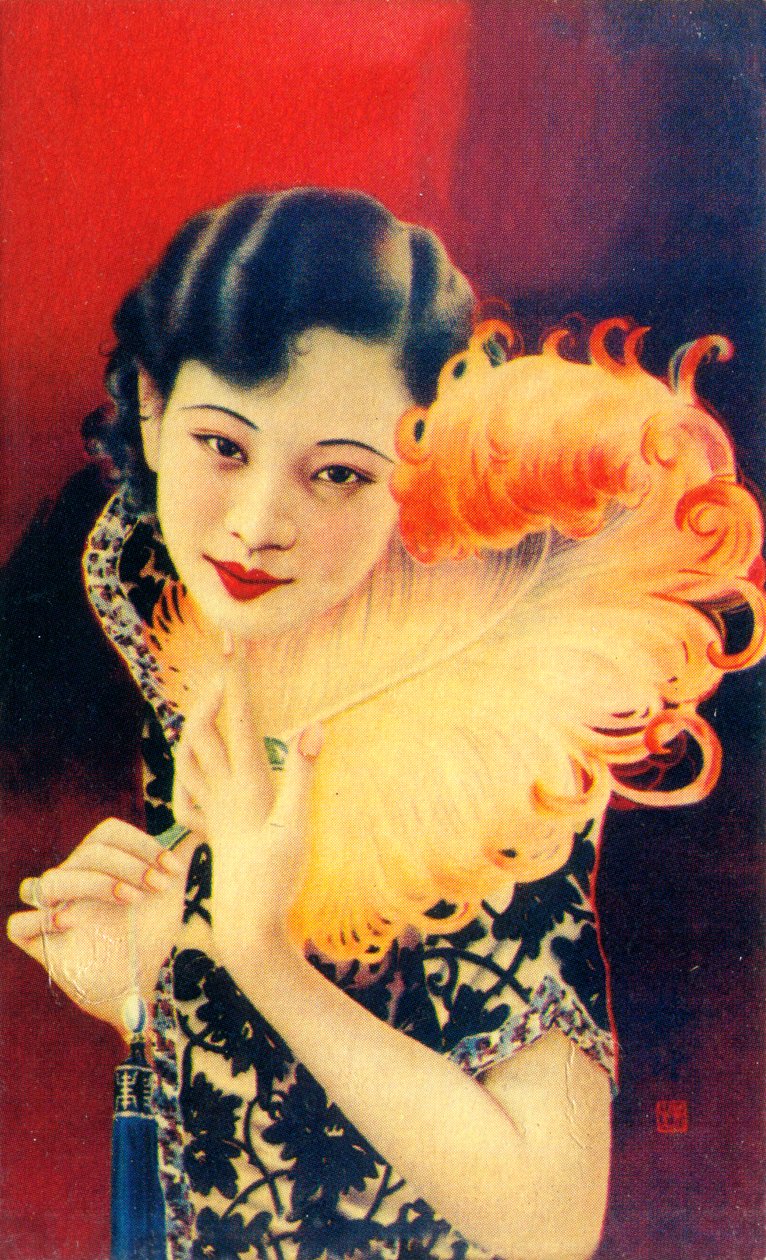 Cartaz publicitário de Xangai, c1930s de Unbekannt