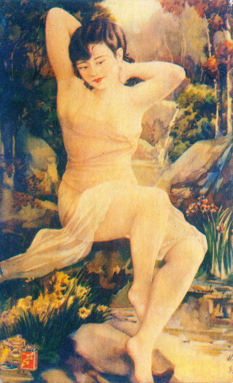 Cartaz publicitário de Xangai, c1930s de Unbekannt