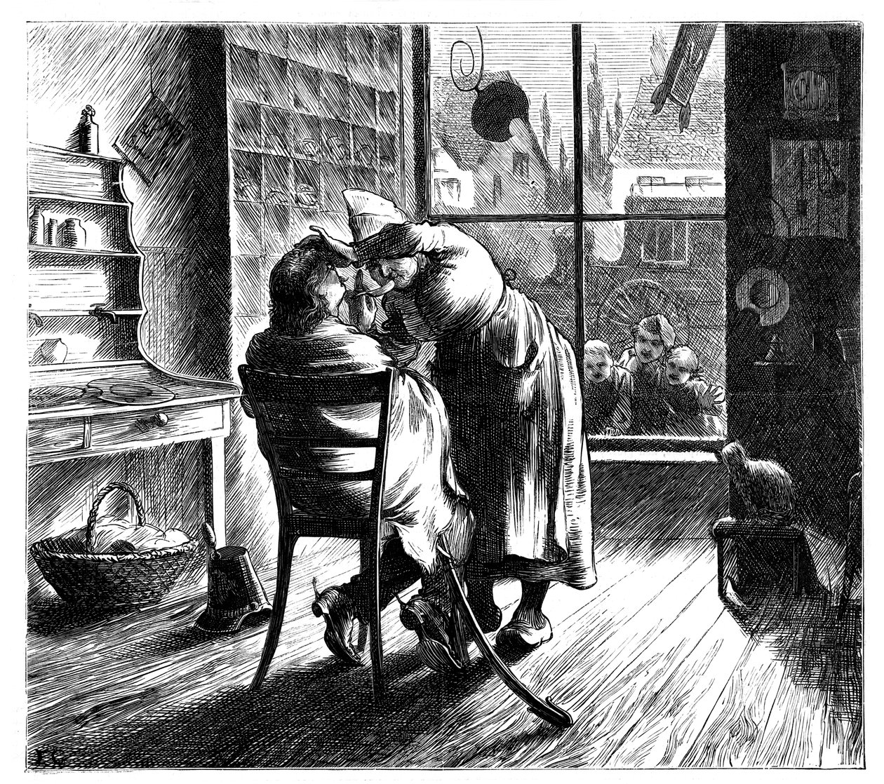 Barbear o inimigo em Montmirail, 1870 de Unbekannt