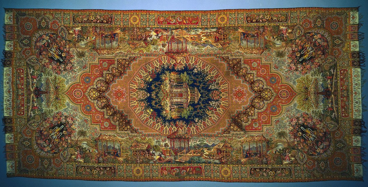 Xaile com cenas de gênero, 1875-1899. de Unbekannt
