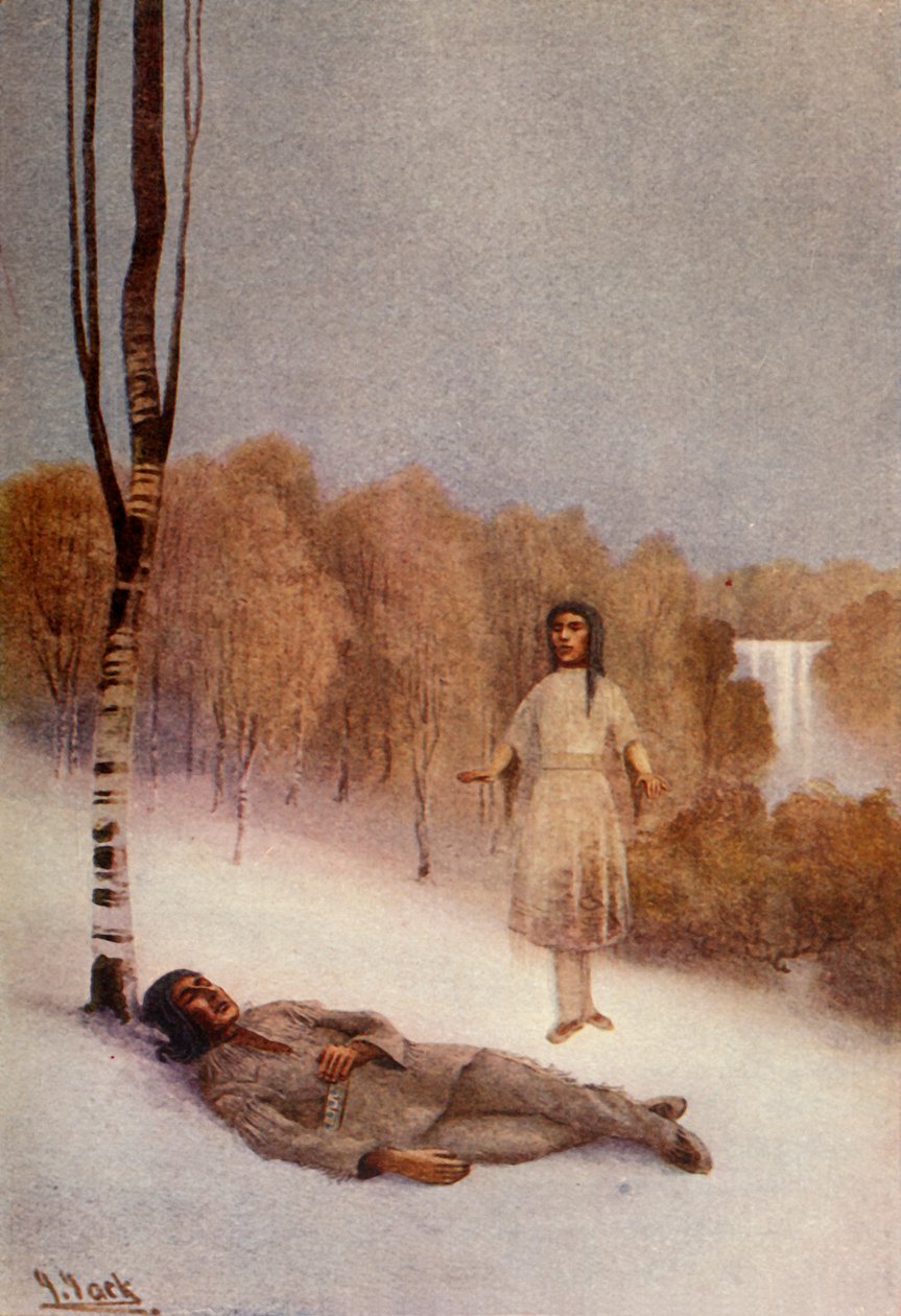 Ela cantou uma canção estranha e doce, 1914. de Unbekannt