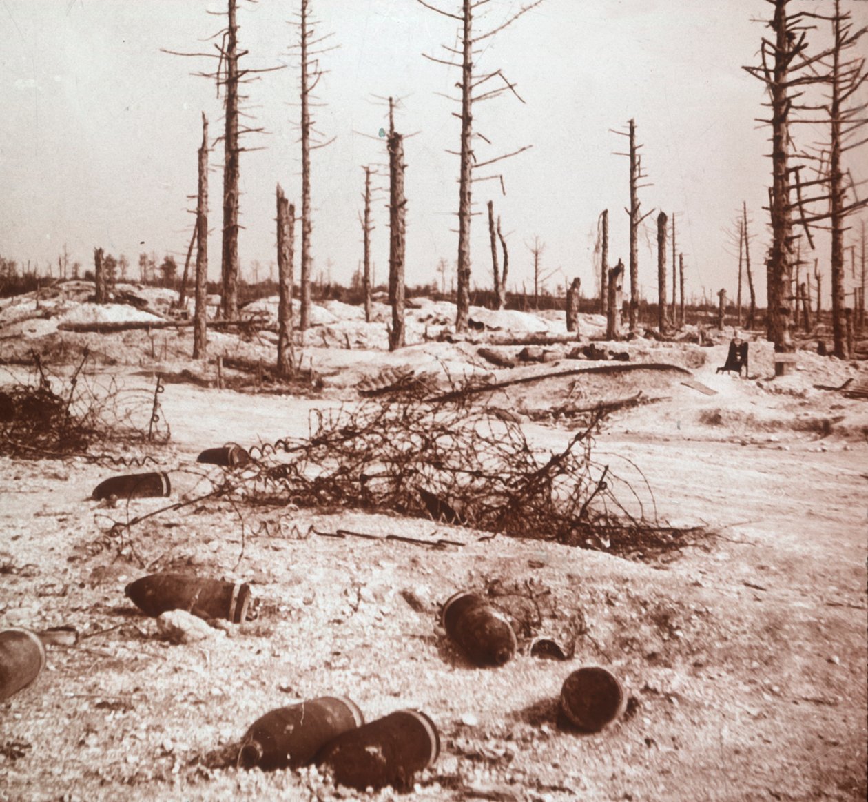 Conchas, Verdun, norte da França, c1914-c1918 de Unbekannt