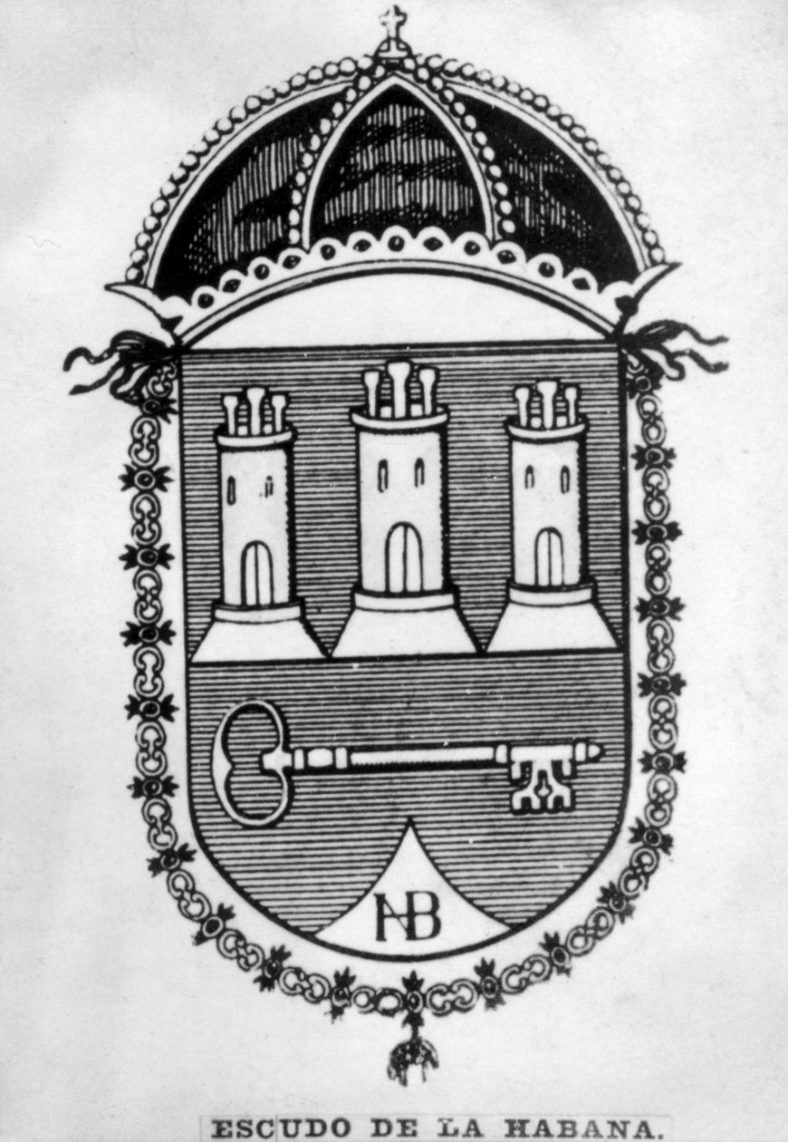 Escudo de Havana, 1692, década de 1920 de Unbekannt