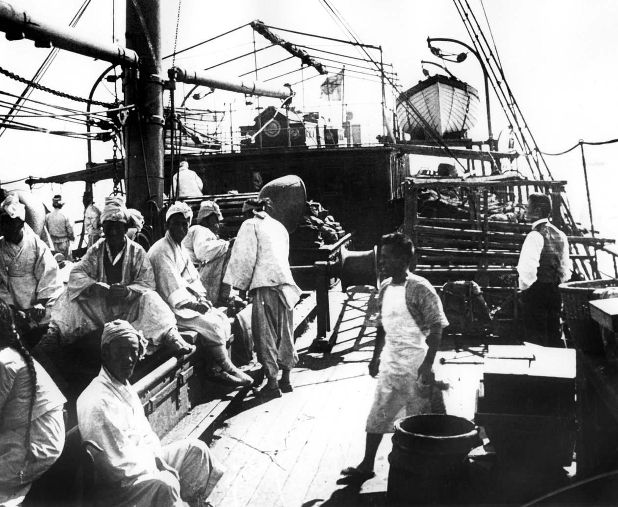 Navio, Xangai, China, 1900 de Unbekannt
