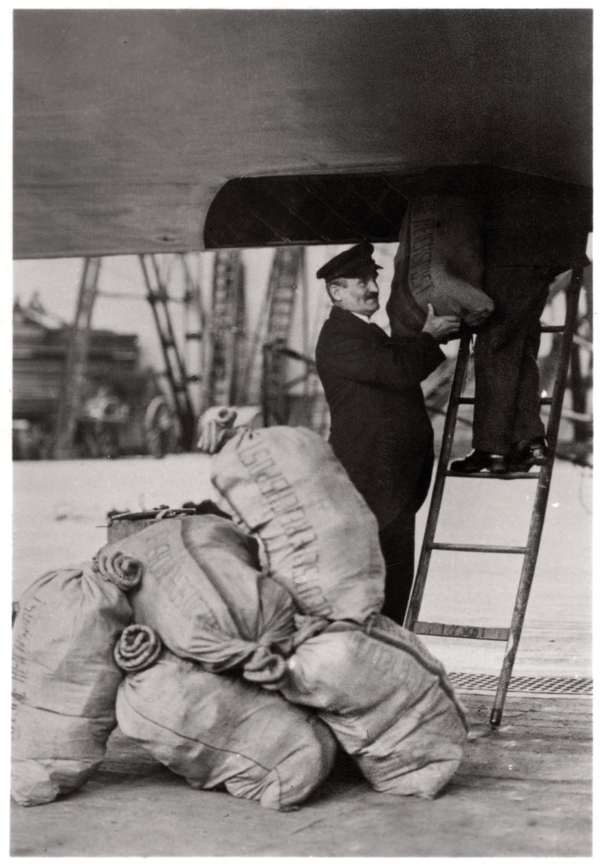 Envio do correio, Zeppelin LZ 127 Graf Zeppelin, 1933 de Unbekannt