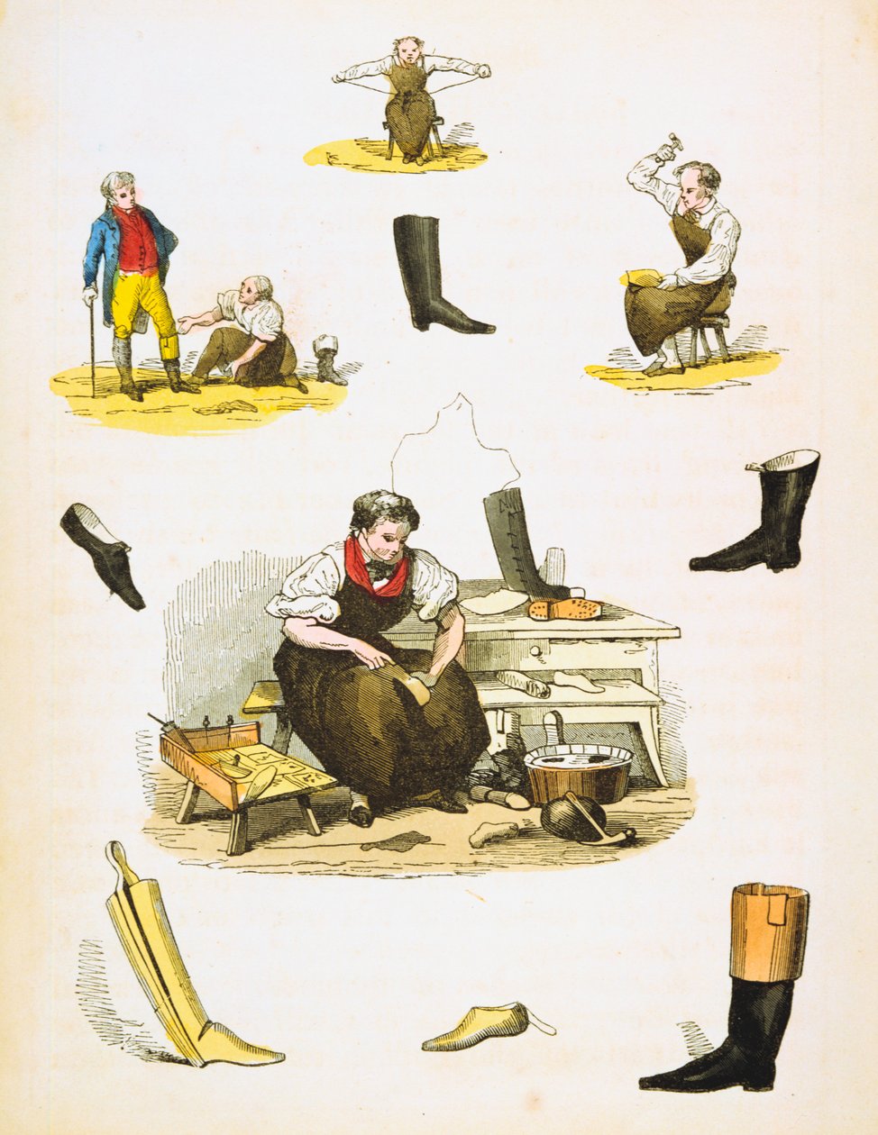 Sapateiro, c1845 de Unbekannt
