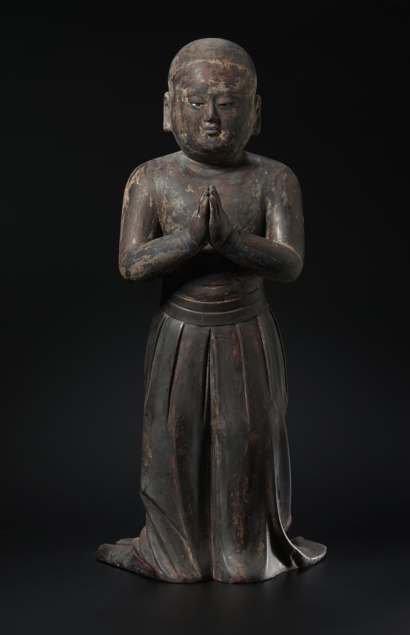 Shotoku Taishi aos dois anos, no início dos anos 1300. de Unbekannt