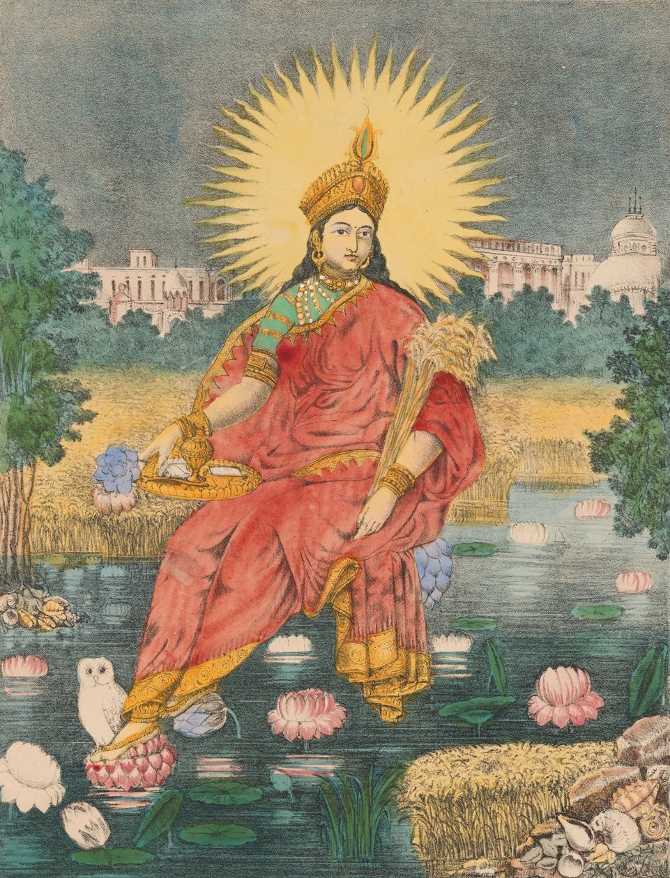 Sri Sri Lakshmi, K. 1880. de Unbekannt