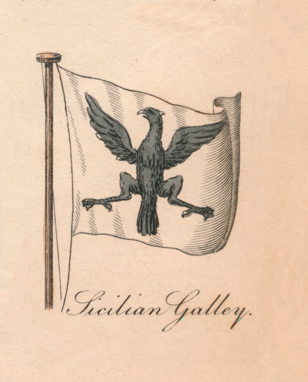 Galera da Sicília, 1838 de Unbekannt