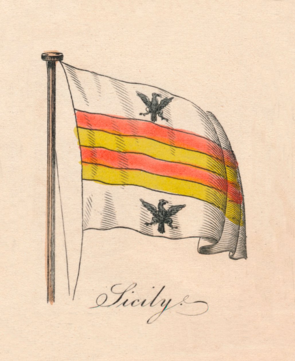 Sicília, 1838 de Unbekannt