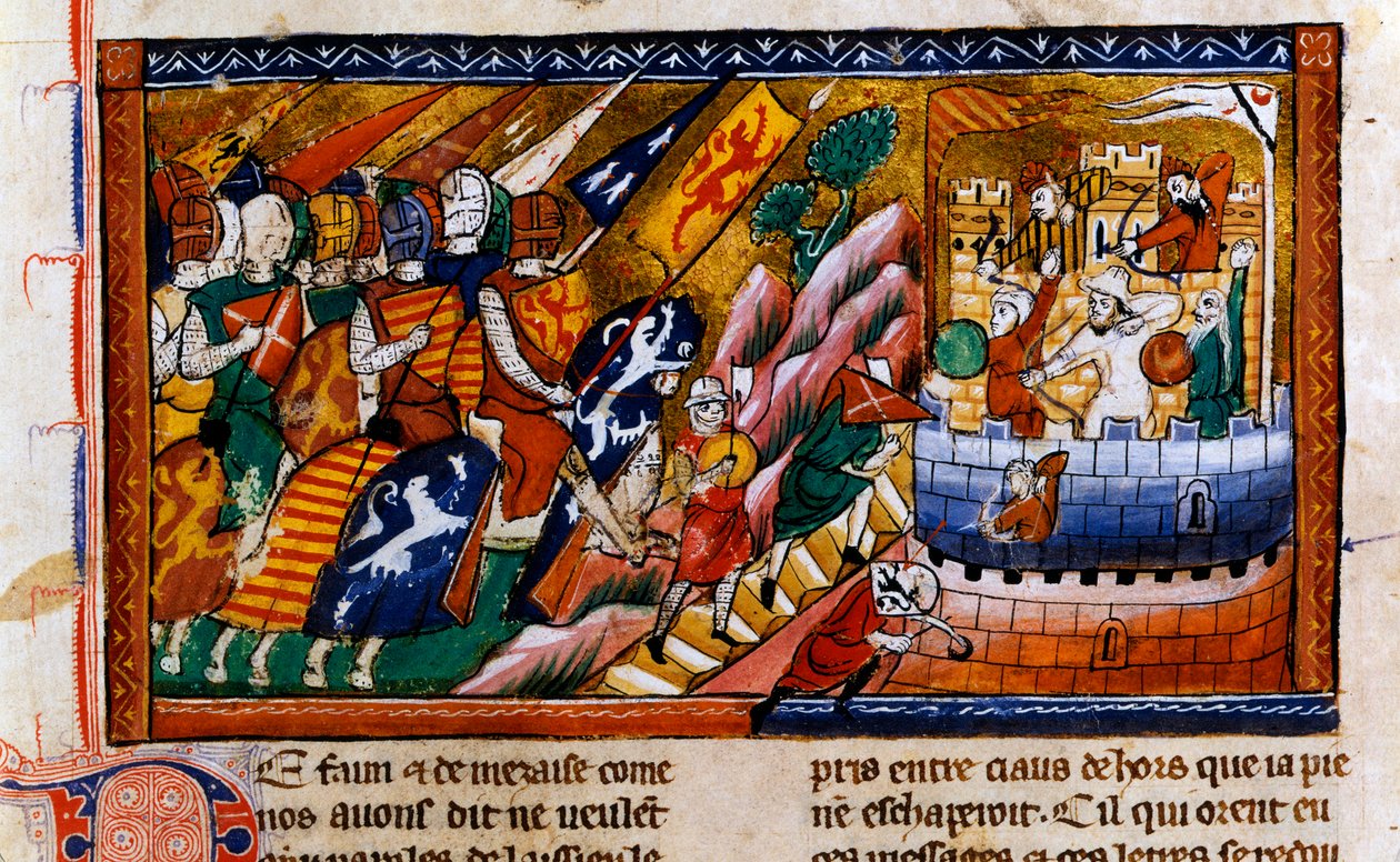 Cerco a Antioquia, c1097, século XIV de Unbekannt
