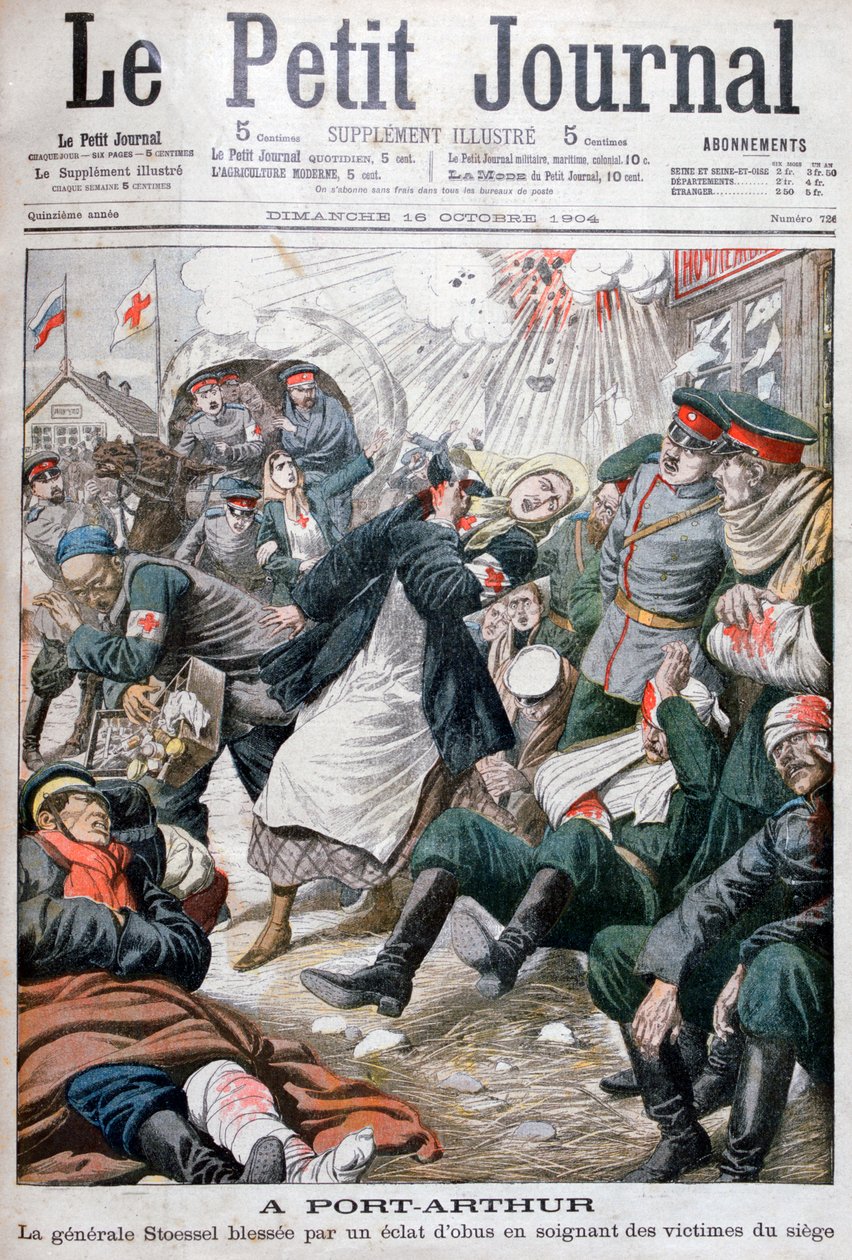 Cerco a Port Arthur, Guerra Russo-Japonesa, 1904 de Unbekannt