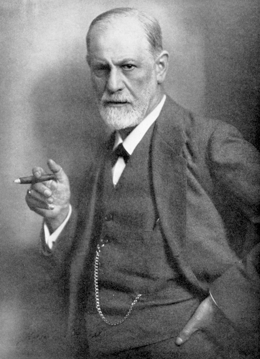 Sigmund Freud 1856-1939, neurologista austríaco de Unbekannt