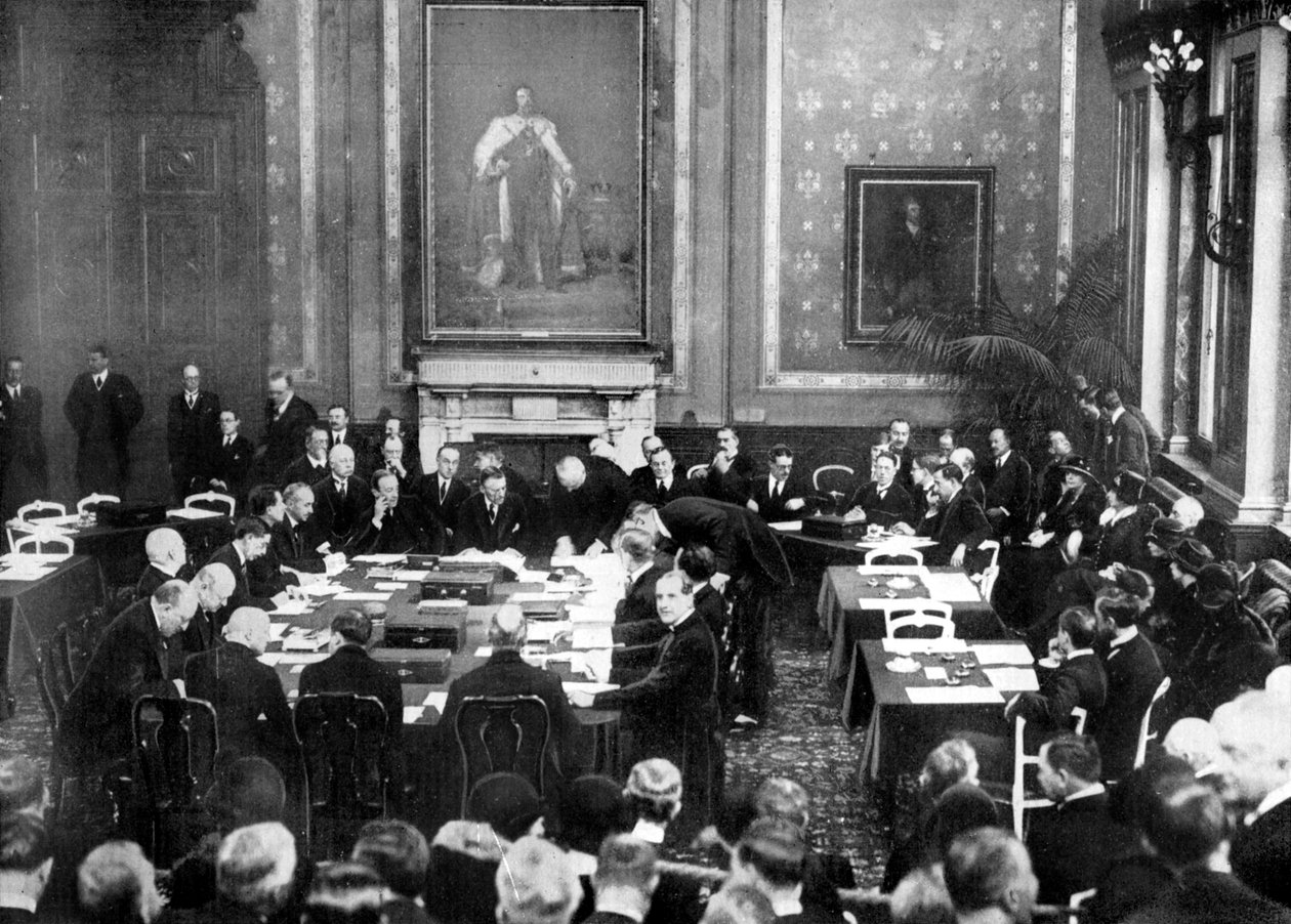 Assinatura dos Tratados de Locarno no British Foreign Office, Londres, 1925 1926 de Unbekannt