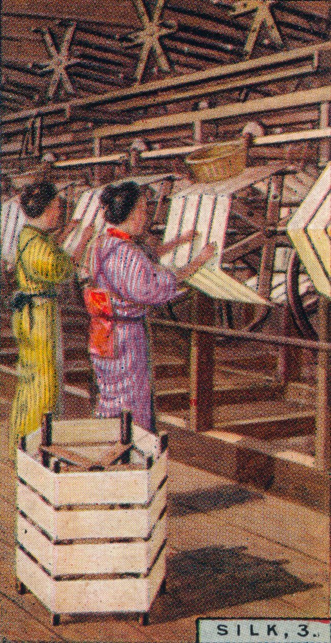 Silk, 3. - Reeling Silk, Japão, 1928 de Unbekannt