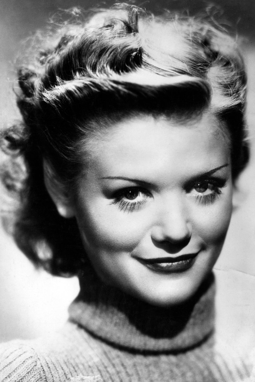 Simone Simon 1910-2005, atriz francesa, c1930s-c1940s de Unbekannt