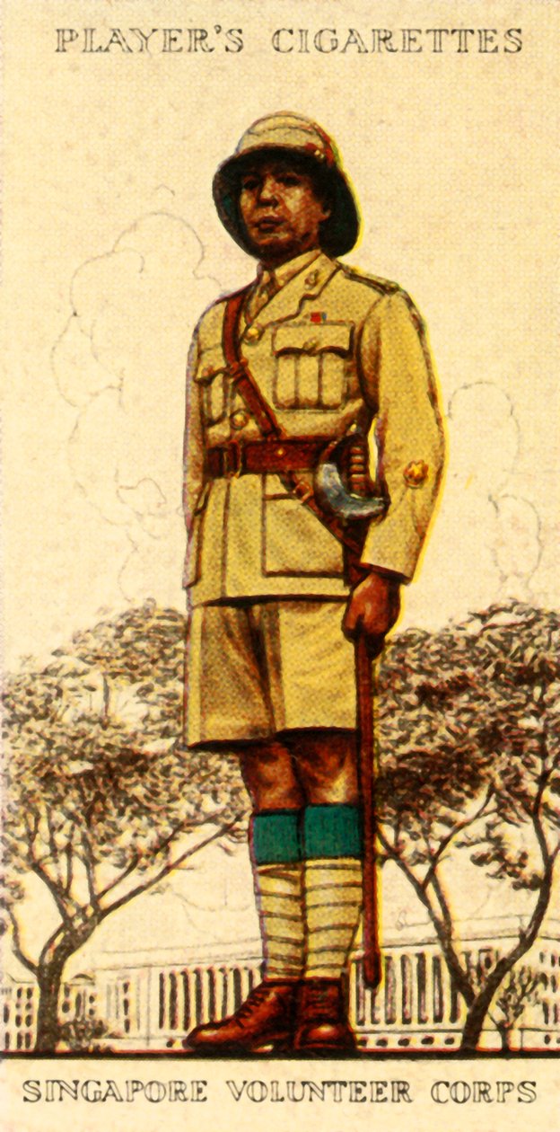 Corpo Voluntário de Cingapura, 1936. de Unbekannt