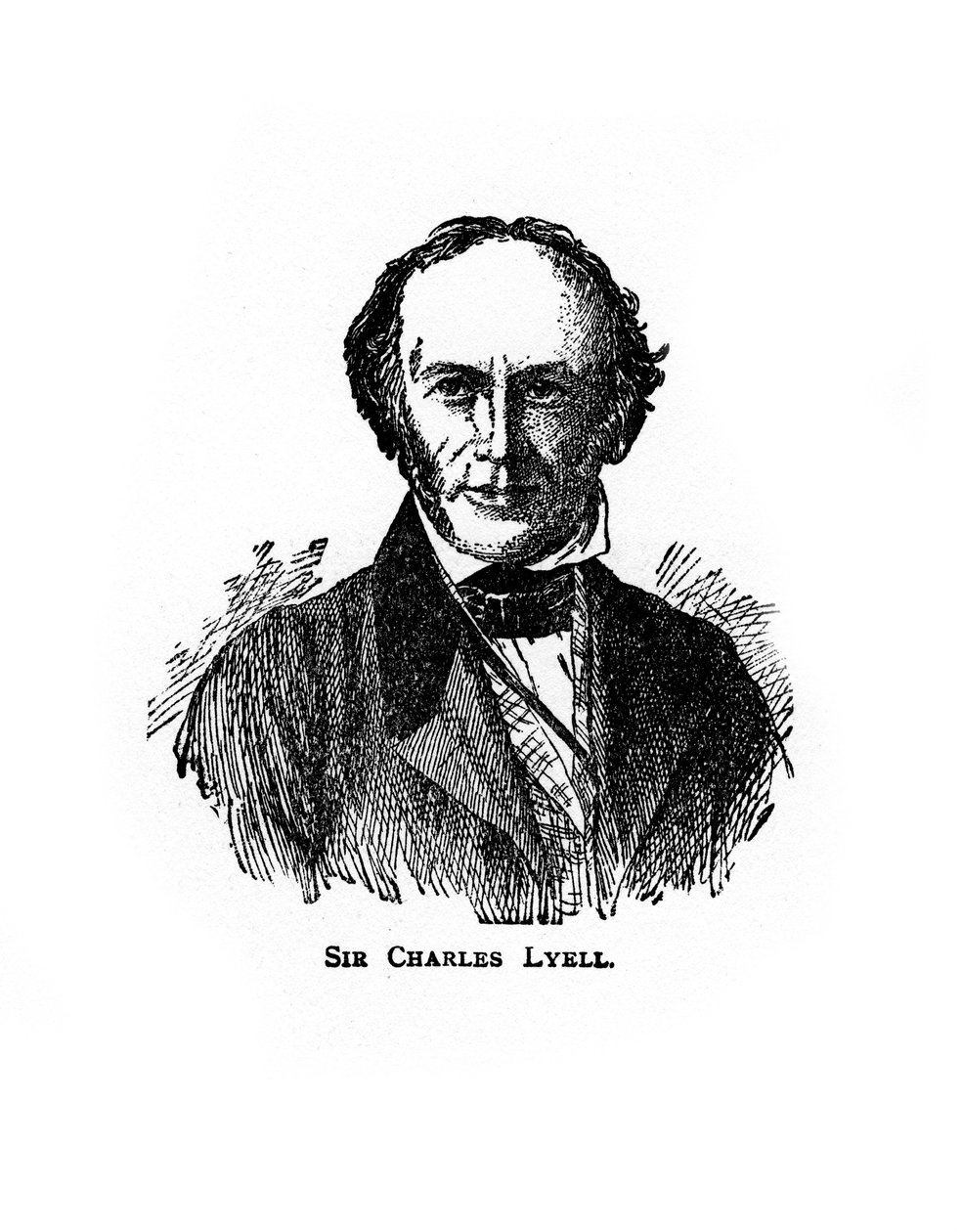 Sir Charles Lyell, advogado e geólogo britânico do século XIX, século XX de Unbekannt