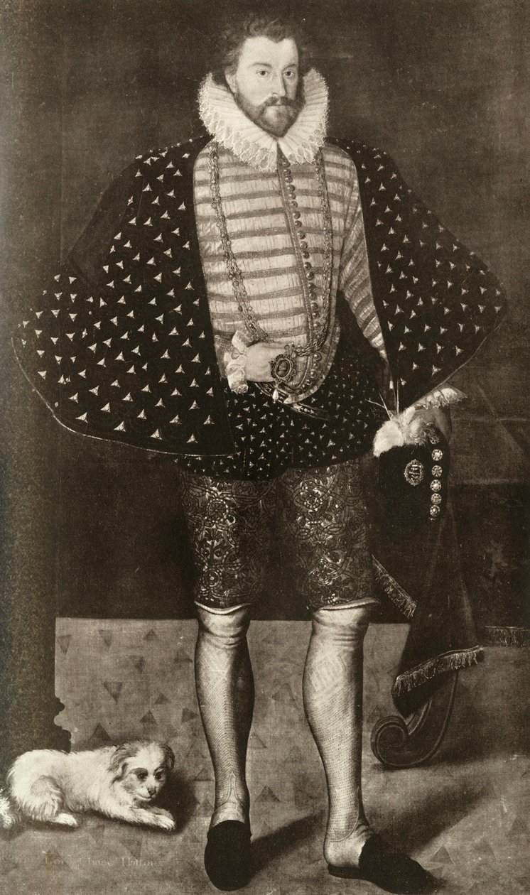 Sir Christopher Hatton, 1909 de Unbekannt