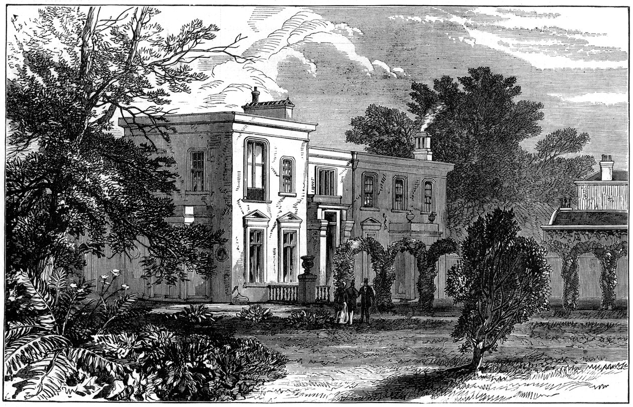 Sir Edwin Landseers 1802-1873 casa, Brighton, East Sussex, 1874 de Unbekannt