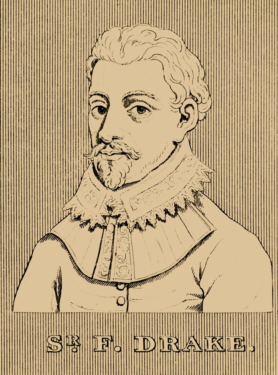 Sir Francis Drake, c1540-1596, 1830. de Unbekannt