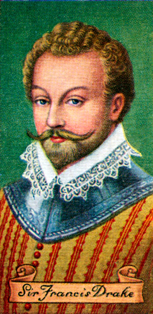 Sir Francis Drake, retirado de uma série de cartões de cigarro, 1935 de Unbekannt
