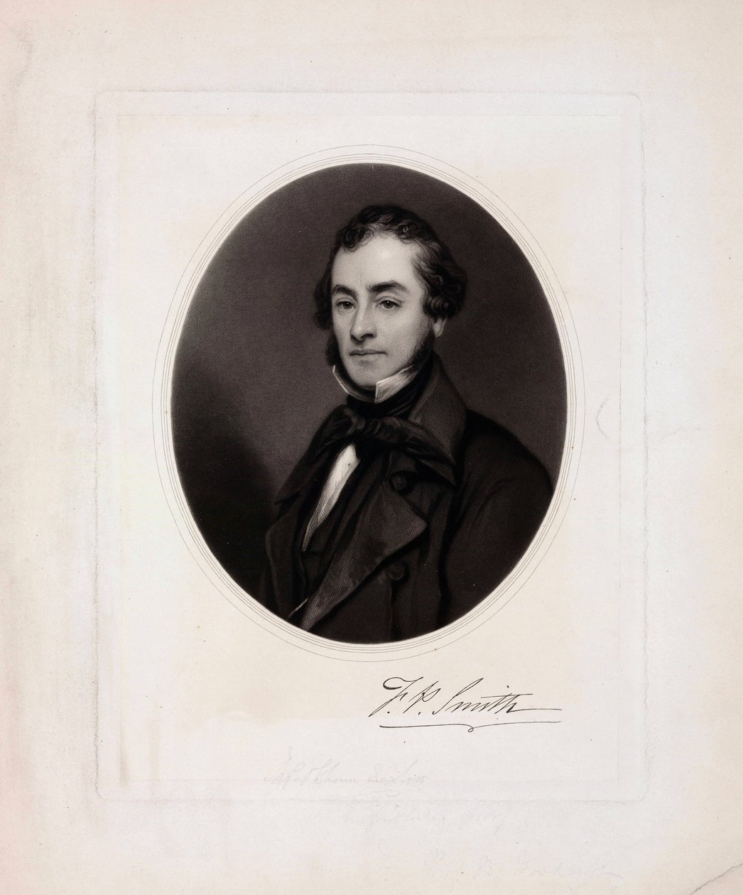 Sir Francis Pettit Smith, engenheiro naval inglês, c 1850s de Unbekannt