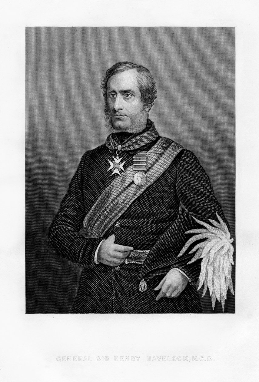 Sir Henry Havelock, general britânico, século XIX de Unbekannt