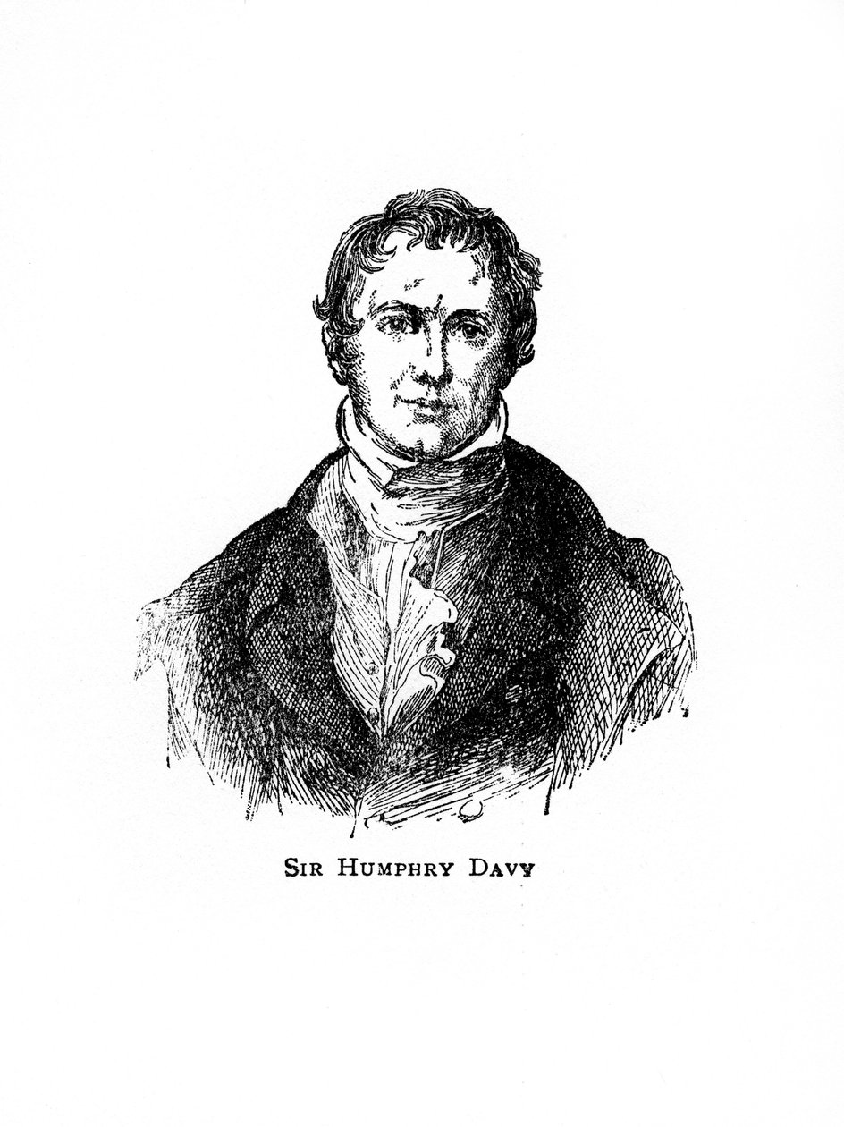 Sir Humphry Davy, químico e físico da Cornualha, século 20 de Unbekannt