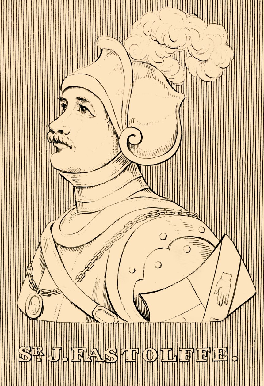 Sir J. Fastolffe, 1380-1459, 1830. de Unbekannt