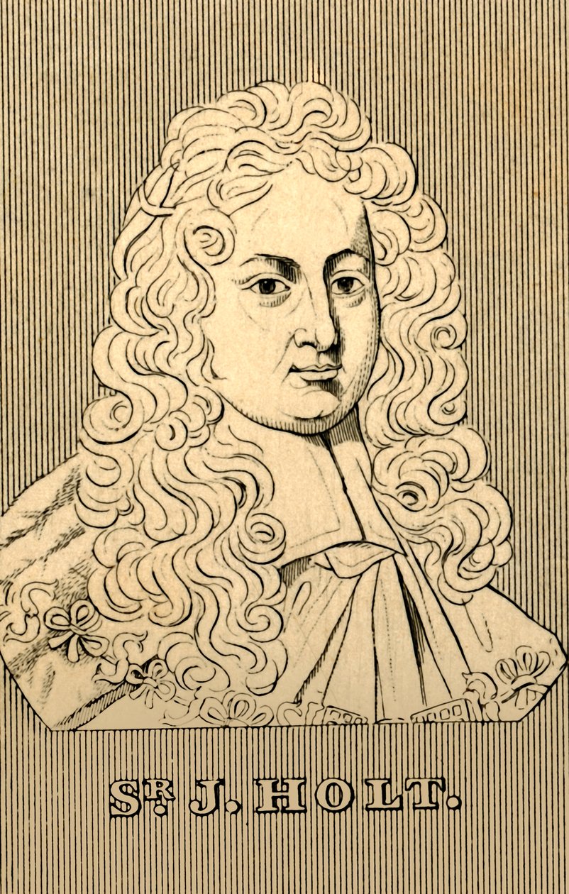 Sir J. Holt, 1642-1710, 1830. de Unbekannt