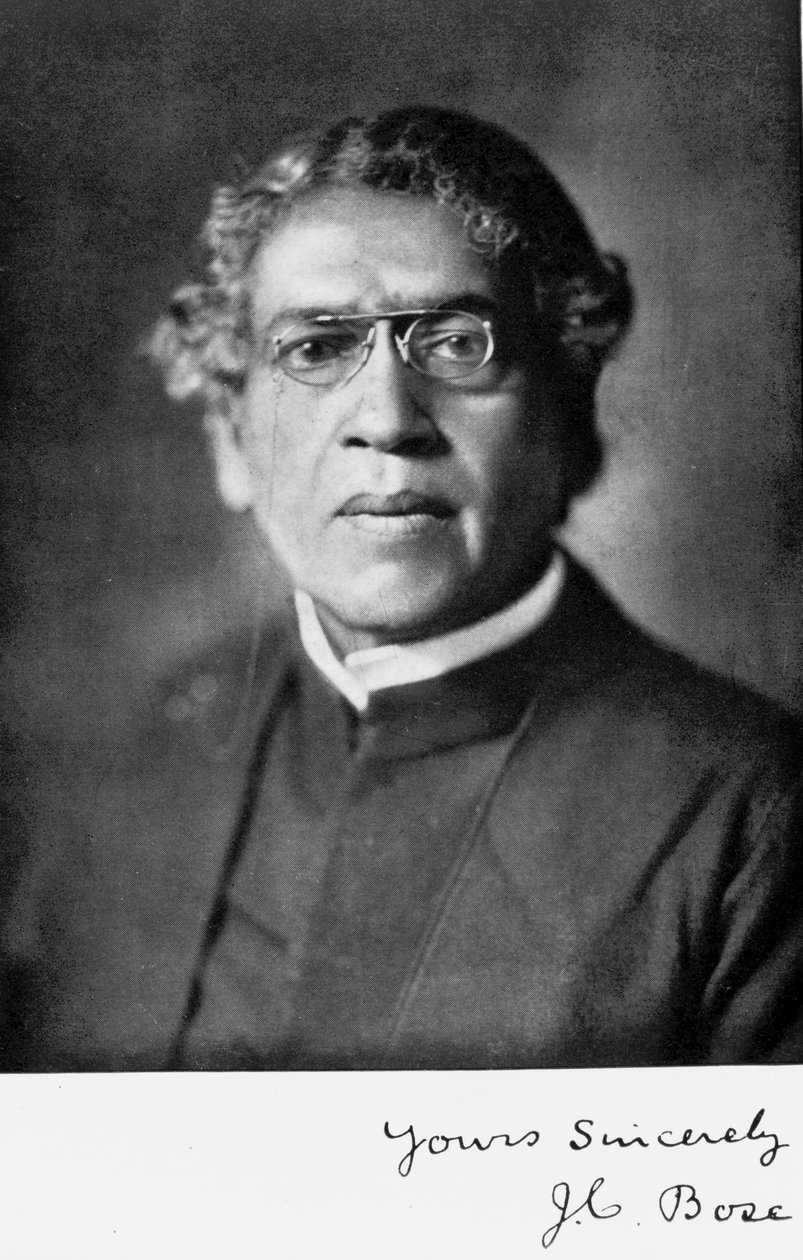 Sir Jagadis C Bose, físico e botânico indiano, c 1920 de Unbekannt