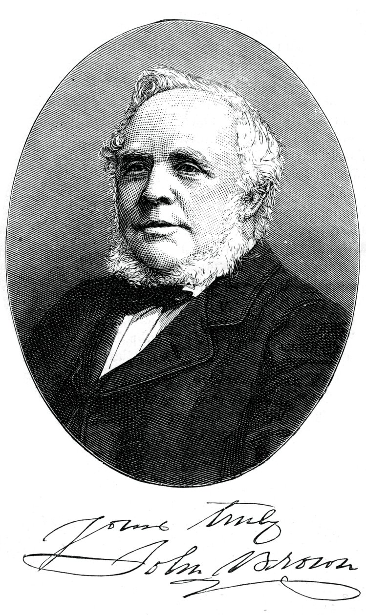 Sir John Brown, industrial britânico, c1880 de Unbekannt