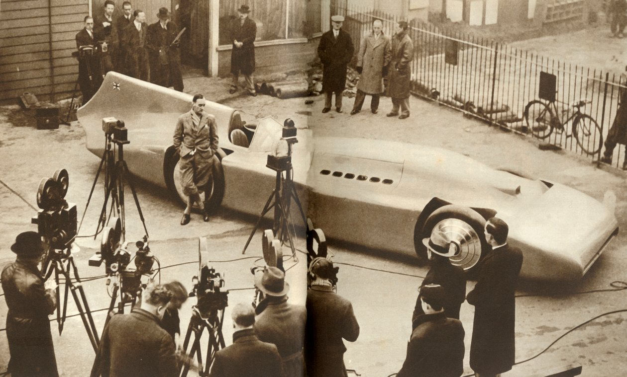 Sir Malcolm Campbells oferece um novo recorde, 1935. de Unbekannt