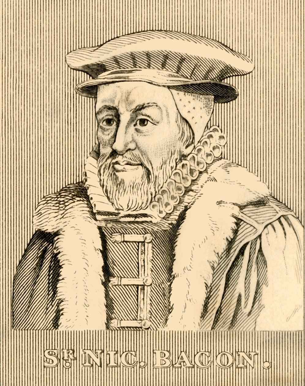 Sir Nicholas Bacon, 1510-1579, 1830. de Unbekannt