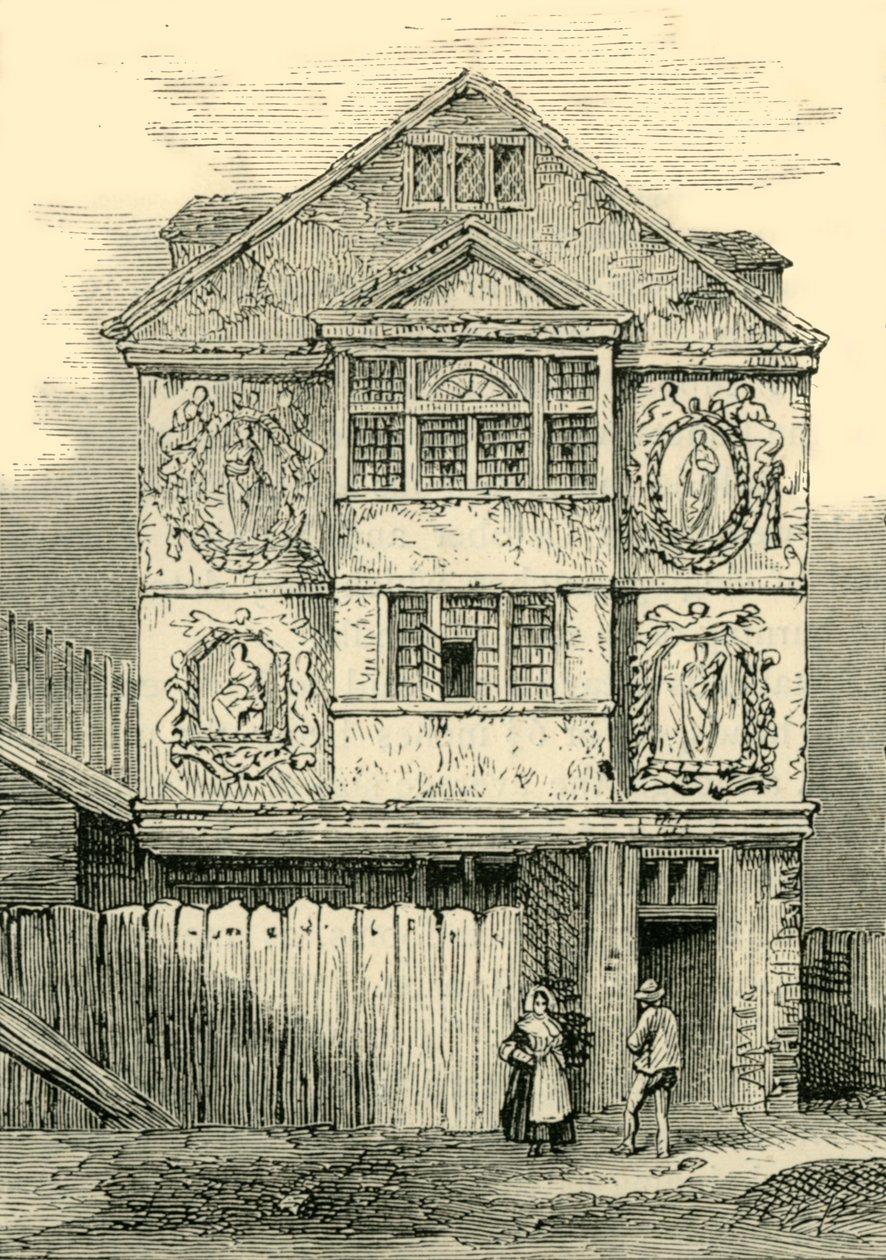 Sir Paul Pindars Lodge, 1791, c1872. de Unbekannt